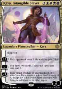 Kaya, Intangible Slayer - Planeswalker symbol stamped promos