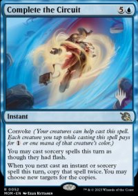 Complete the Circuit - Planeswalker symbol stamped promos