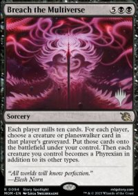 Breach the Multiverse - Planeswalker symbol stamped promos