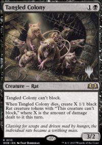 Tangled Colony - Planeswalker symbol stamped promos