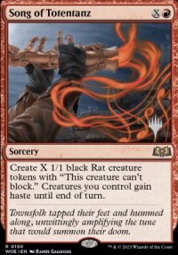 Song of Totentanz - Planeswalker symbol stamped promos