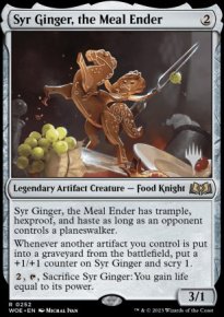 Syr Ginger, the Meal Ender - Planeswalker symbol stamped promos