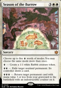 Season of the Burrow - Planeswalker symbol stamped promos