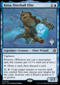 Kitsa, Otterball Elite - Planeswalker symbol stamped promos