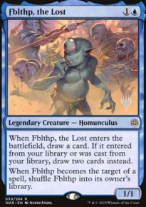 Fblthp, the Lost - Planeswalker symbol stamped promos