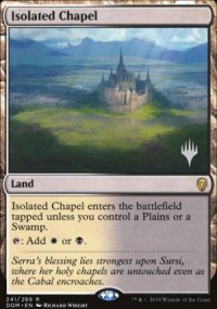 Isolated Chapel - Planeswalker symbol stamped promos