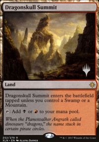 Dragonskull Summit - Planeswalker symbol stamped promos