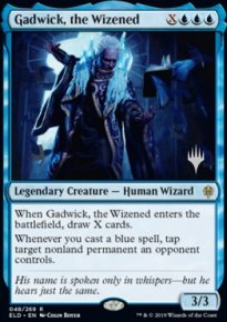 Gadwick, the Wizened - Planeswalker symbol stamped promos