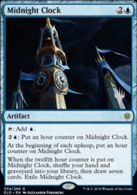 Midnight Clock - Planeswalker symbol stamped promos