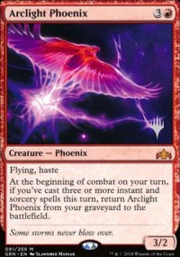 Arclight Phoenix - Planeswalker symbol stamped promos