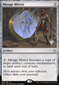 Mirage Mirror - Planeswalker symbol stamped promos
