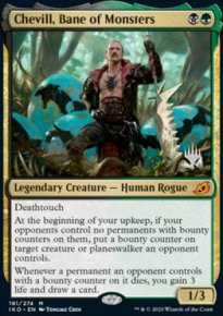 Chevill, Bane of Monsters - Planeswalker symbol stamped promos