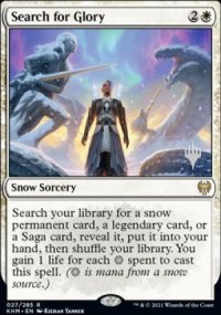 Search for Glory - Planeswalker symbol stamped promos