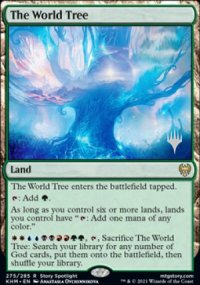 The World Tree - Planeswalker symbol stamped promos