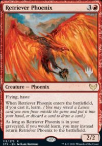 Retriever Phoenix - Planeswalker symbol stamped promos