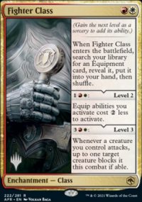 Fighter Class - Planeswalker symbol stamped promos