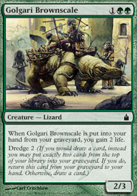Golgari Brownscale - Ravnica: City of Guilds
