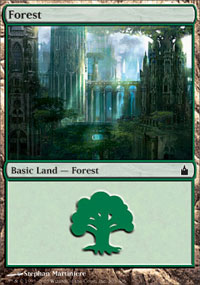 Forest 1 - Ravnica: City of Guilds