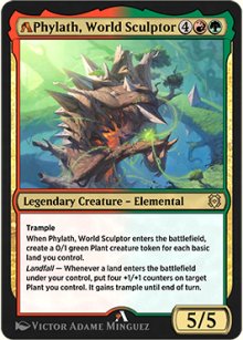 Phylath, World Sculptor (rebalanced) - MTG Arena: Rebalanced Cards