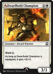 Dwarfhold Champion (Rebalanced) - MTG Arena: Rebalanced Cards