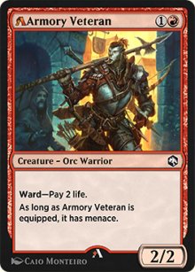 Armory Veteran (Rebalanced) - MTG Arena: Rebalanced Cards