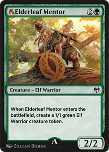 Elderleaf Mentor (Rebalanced) - MTG Arena: Rebalanced Cards