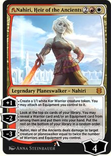 Nahiri, Heir of the Ancients (Rebalanced) - MTG Arena: Rebalanced Cards
