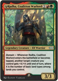 A-Radha, Coalition Warlord - MTG Arena: Rebalanced Cards