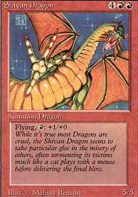 Shivan Dragon - Revised Edition