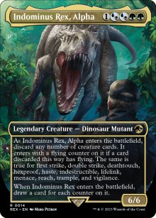 Indominus Rex, Alpha 1 - Jurassic World