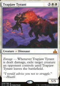 Trapjaw Tyrant - Rivals of Ixalan