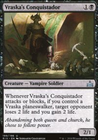 Vraska's Conquistador - Rivals of Ixalan