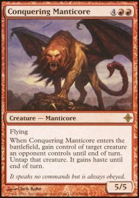 Conquering Manticore - Rise of the Eldrazi