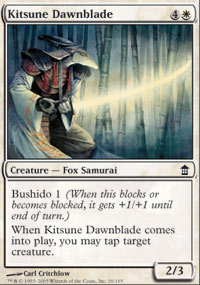 Kitsune Dawnblade - Saviors of Kamigawa