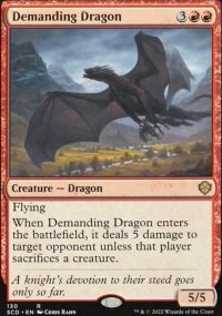 Demanding Dragon - Starter Commander Decks