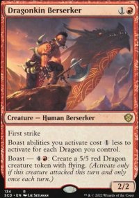 Dragonkin Berserker - Starter Commander Decks