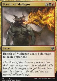 Breath of Malfegor - Starter Commander Decks