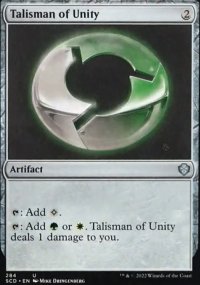 Talisman of Unity - Starter Commander Decks