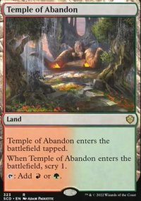 Temple of Abandon - Starter Commander Decks