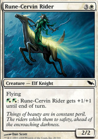 Rune-Cervin Rider - Shadowmoor