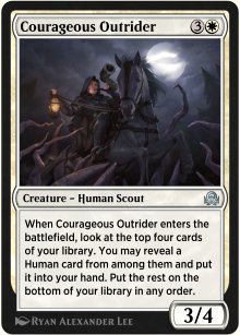 Courageous Outrider - Shadows over Innistrad Remastered