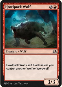 Howlpack Wolf - Shadows over Innistrad Remastered