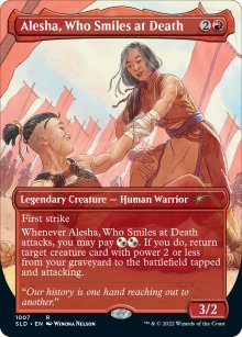 Alesha, Who Smiles at Death - Secret Lair