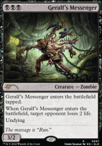 Geralf's Messenger - Secret Lair