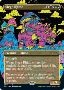 Siege Rhino - Secret Lair 30th Anniversary Countdown Kit

