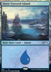 Snow-Covered Island - Secret Lair