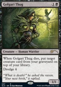 Golgari Thug - Secret Lair
