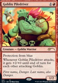 Goblin Piledriver - Secret Lair