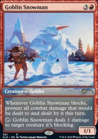 Goblin Snowman - Secret Lair