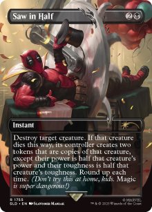 Saw in Half - Secret Lair